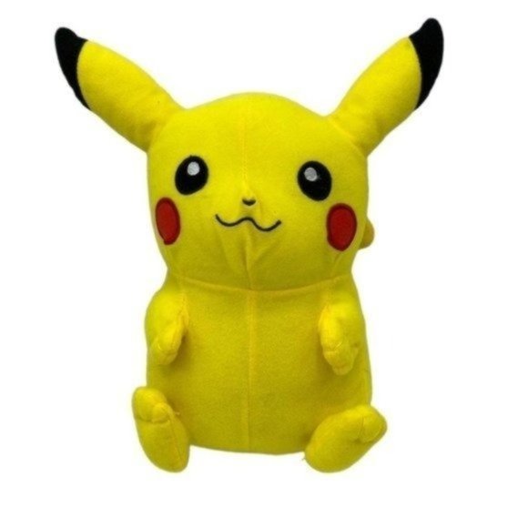 Vintage Y2K Yellow Pikachu Stuffed Animal Plush Plushie - Picture 1 of 5